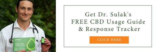 Get Dr. Sulak's FREE CBD Usage Guide & Response Tracker