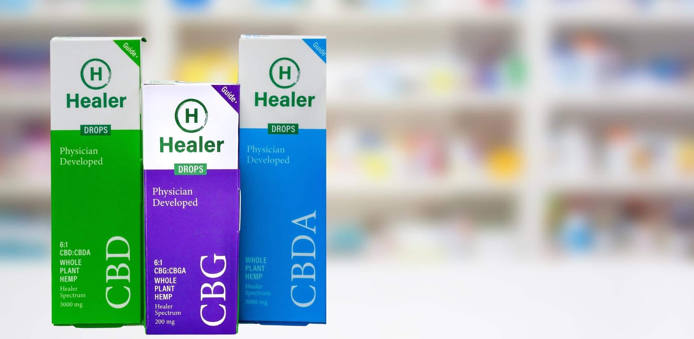 Healer CBD, CBDA & CBG